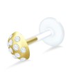 Mushroom Shaped Face Piercing LA-13 